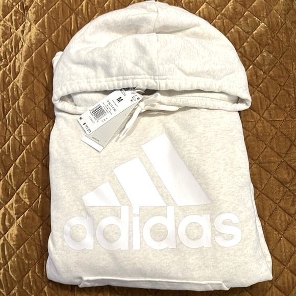 Adidas - Essentials Big Logo Hoodie - Medium *NWT* - Picture 5 of 8